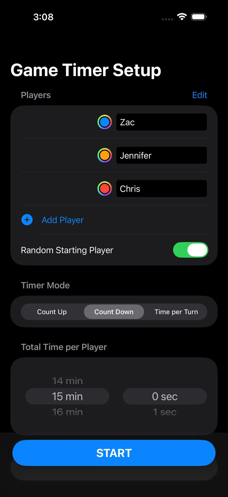 Clockonomics game settings