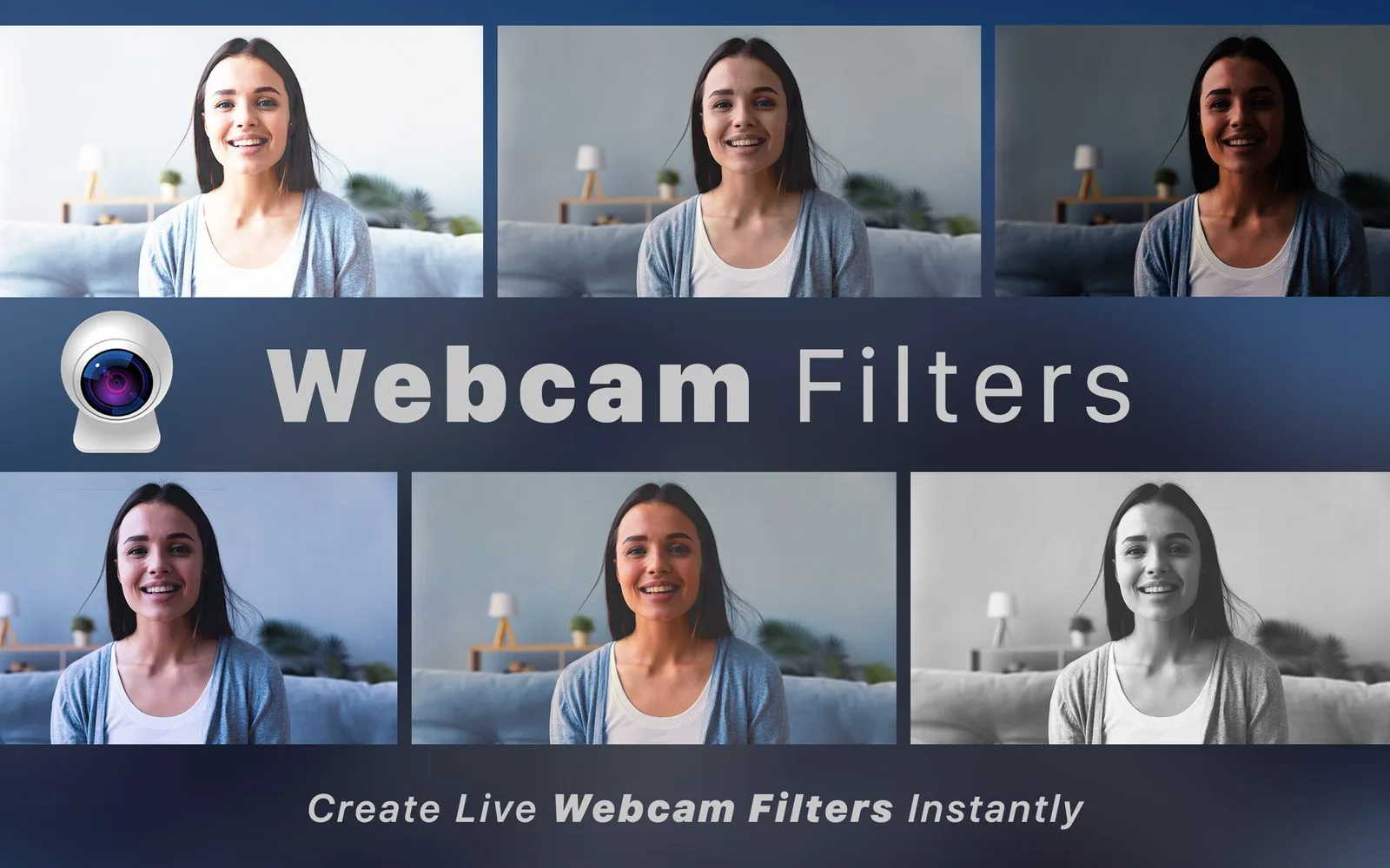 Manual Camera custom filter controls