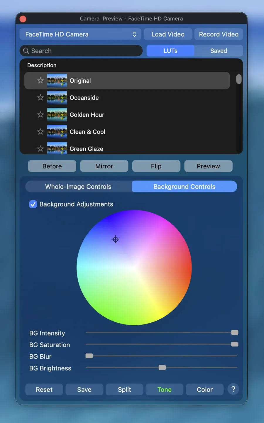 Three steps: choose a filter, add blur, frame your shot